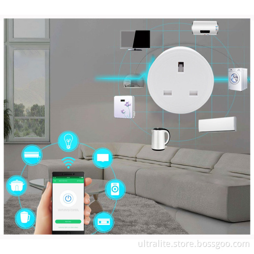 Smart Wifi Socket Tuya Graffi Intelligence Plug